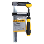 Supercraft Clamp Quick Action Heavy Duty 200 x 80mm Soft Grip