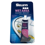 Selleys Wet Area Silicone White 75g