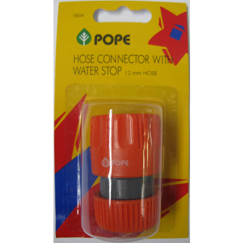 Pope 12mm Hose Connector With Stop