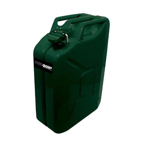 Pro Quip AFAC 20 Litre Metal Fuel Can 2 Stroke Bottle Green