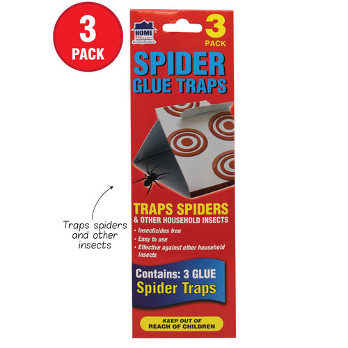 Home Master 3pk Spider Glue Traps Home Central