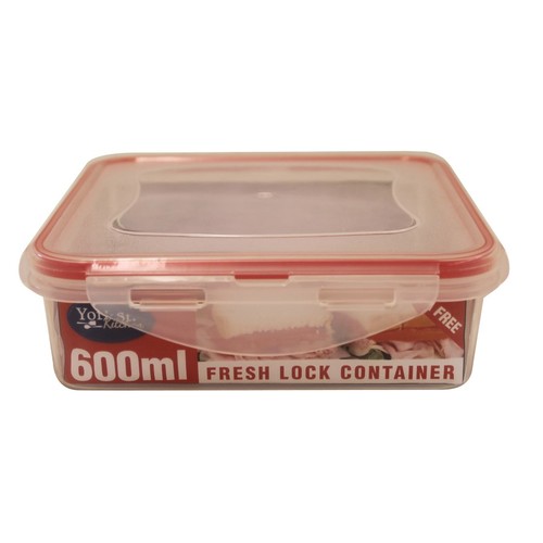 York St Lock IT Fresh Food Container Square 600ml