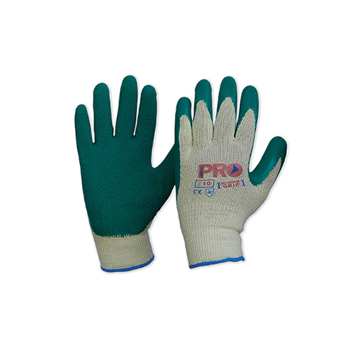 Pro Choice Yellow/Green Latex Glove Size 10