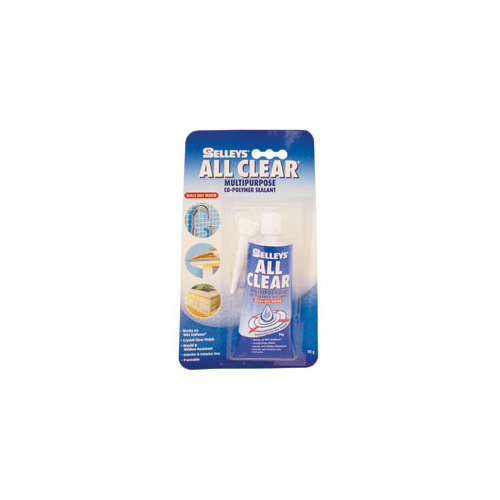 Selleys All Clear Silicone 80g Tube
