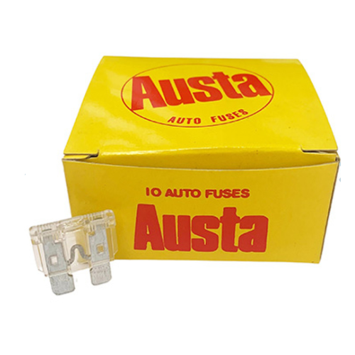 Austa Wedge 25amp Yellow Fuse 10pk Carded 5per Card