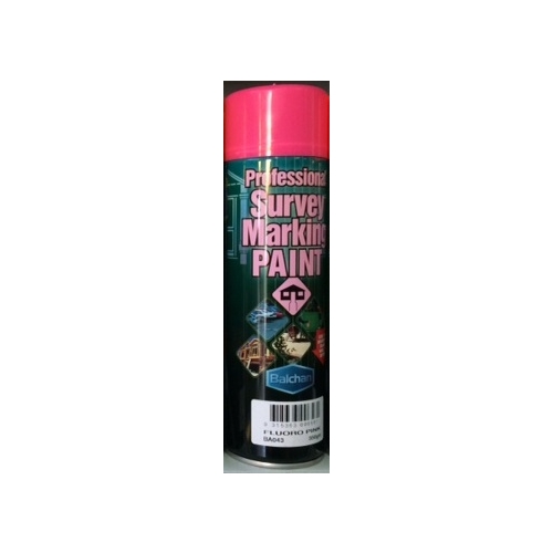 Balchan Survey Marking Paint Fluro Pink 350g