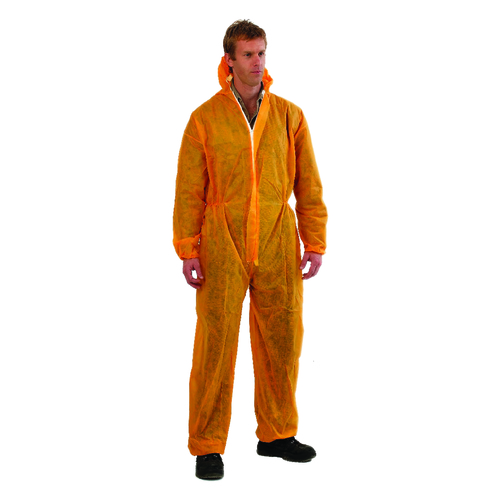 Pro Choice Disposable Orange SMS Coveralls Large