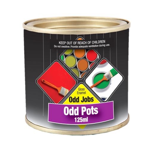 Odd Pots Paint 125ml Enamel Mission Brown