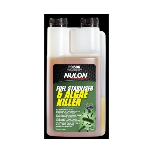 Nulon Fuel Stabiliser  & Algae Killer 1 Litre