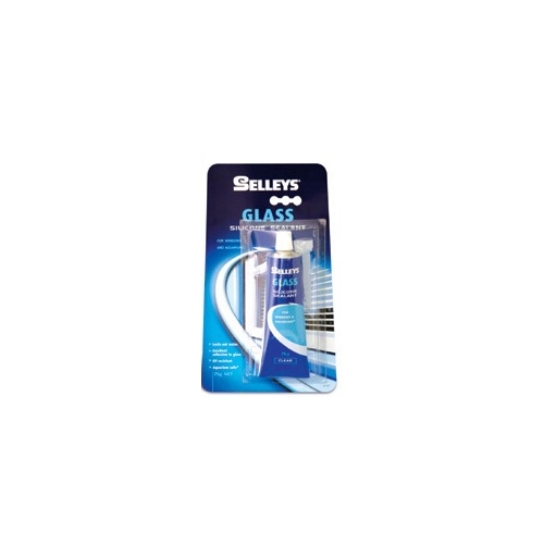 Selleys Clear Glass Silicone 75g