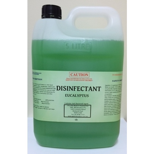 Disinfectant Eucalyptus Scent 5L