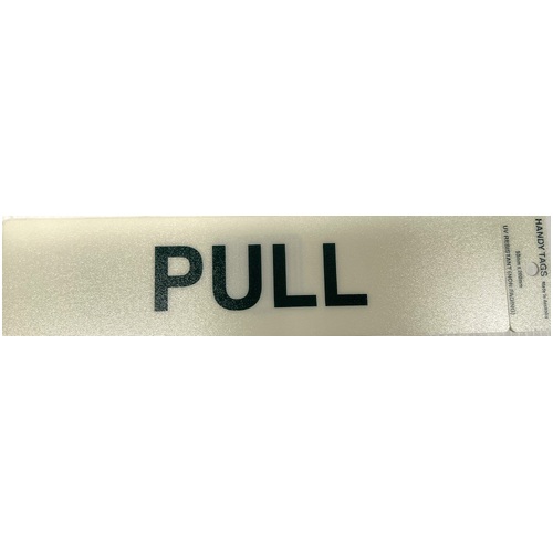 Self Adh Gr 50x200 Sign - Pull (5)