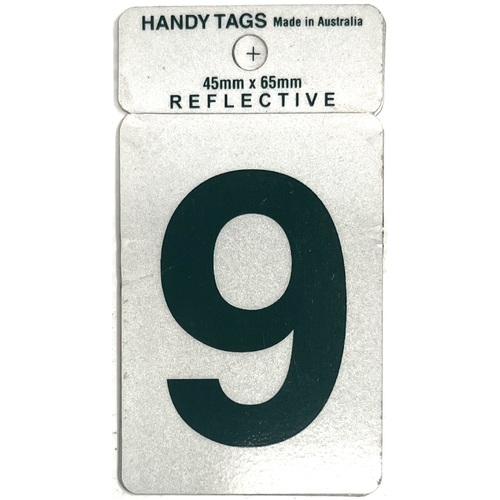Reflect Gr 45x65 Numeral - 9  (5)