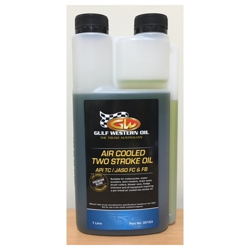 Gulf Western Air Cooled 2 Stroke Oil 1 Litre