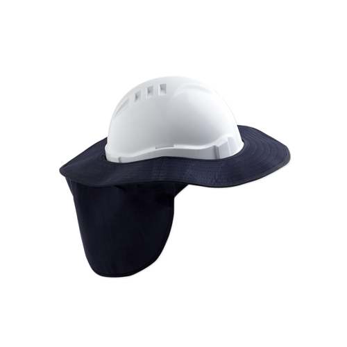 Pro Choice Detachable Hard Hat Brim/Neckflap Blue