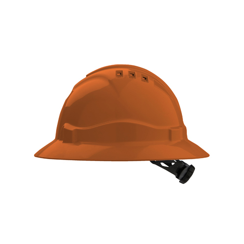 Hard Hat Vented 6 Point Full Brim Orange