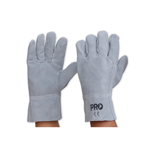 Pro Choice Leather Chrome Gloves Wrist