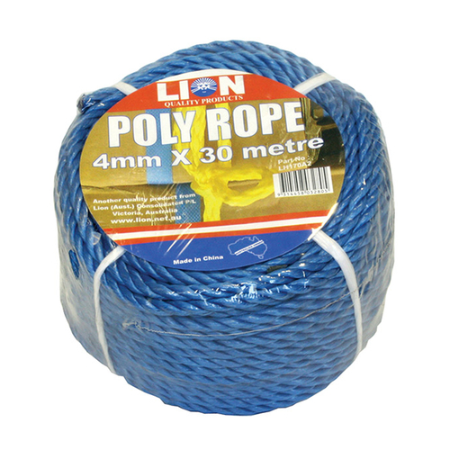 Lion Poly Rope 4mm x 30m