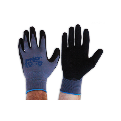 Pro Choice Black Panther Gloves Latex Palm Size 10