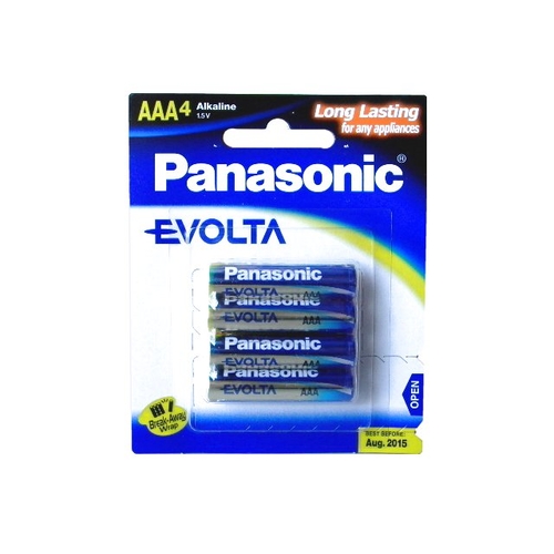 Panasonic AAA 4Pk Evolta Battery
