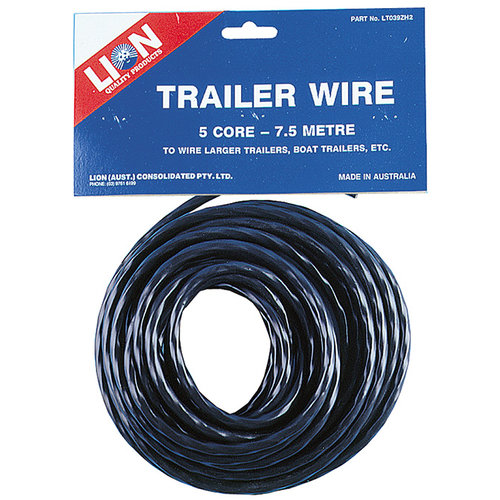 Trailer Cable 5 Core x 7.5m