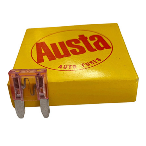 Austa Mini Wedge 3amp Violet Fuse Pack 5pcs Carded 10pk Per Box