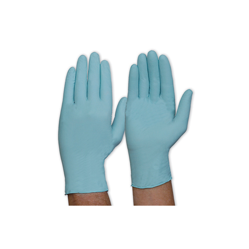 Pro Choice Blue Nitrile Examination Gloves Powder Free Medium 100pk