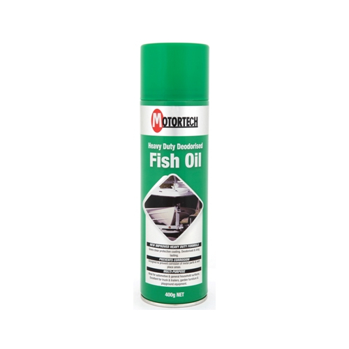 Motortech Heavy Duty Deodorised Fish Oil 400gm