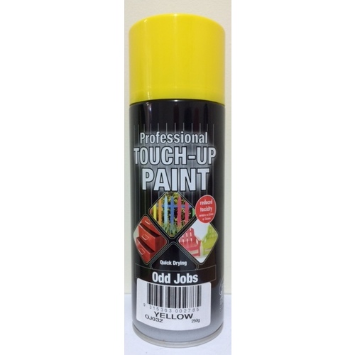 Odd Jobs Yellow Enamel Spray Paint 250gm