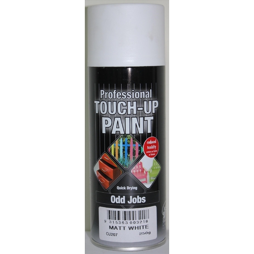 Odd Jobs Matt White Enamel Spray Paint 250gm