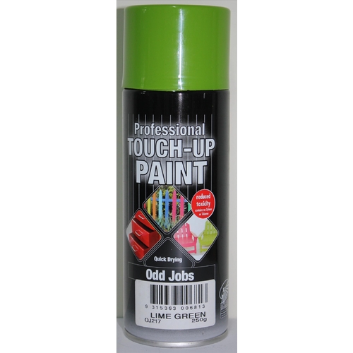 Odd Jobs Lime Green Enamel Spray Paint 250gm