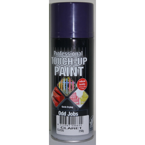 Odd Jobs Claret Enamel Spray Paint 250gm