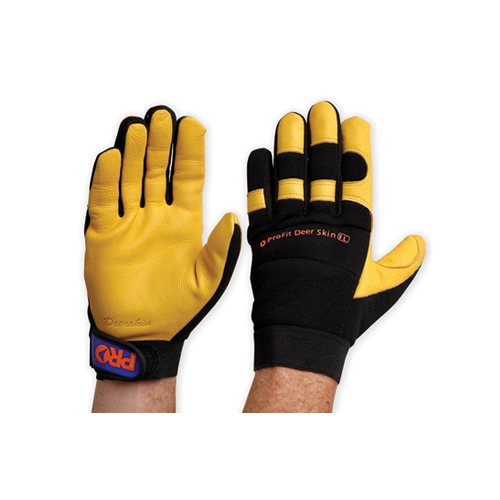 Pro Choice ProFit Mechanics Gloves Deer Skin Leather / Synthetic Leather Large