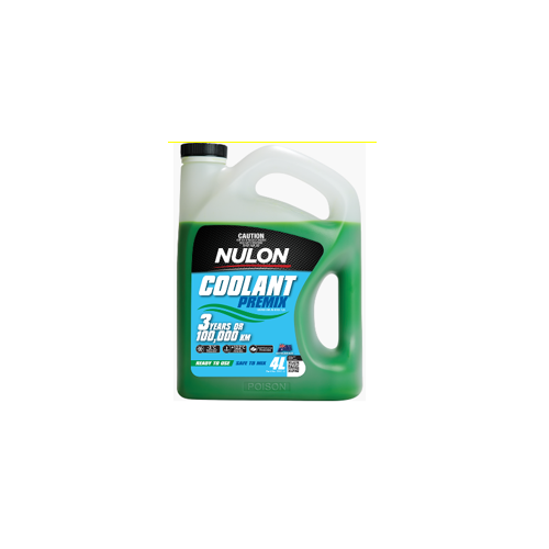 Nulon General Purpose Coolant Premix Green 4 Litre