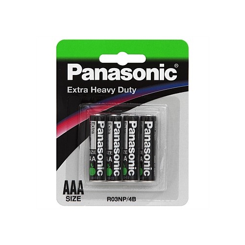 Panasonic AAA Extra Heavy Duty 4pk
