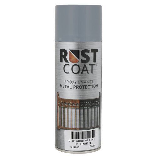 Rust Coat Epoxy Enamel Metal Protection Grey Primer 300gm