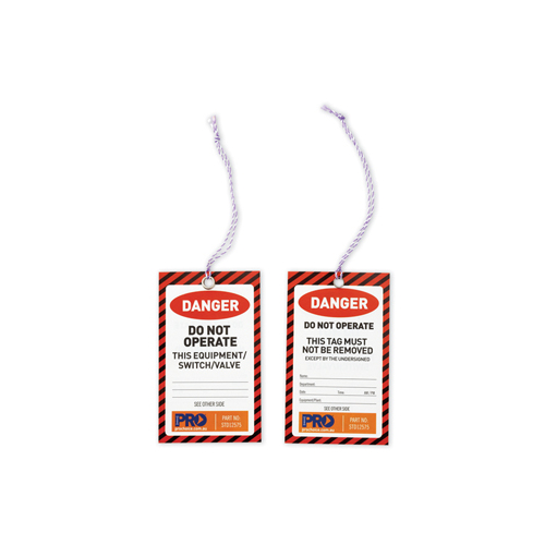 Pro Choice "Caution" Safety Tags 100pk