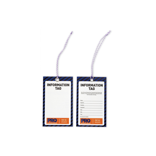 Pro Choice Information (Blank) Safety Tags 100pk