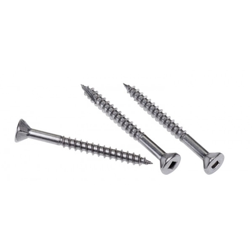 Self Drilling Screws Counter Sunk Ribbed Square Drive Type 17 10g12 x