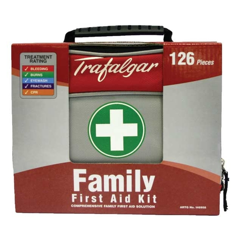 Trafalgar Family First Aid Kit 126pce