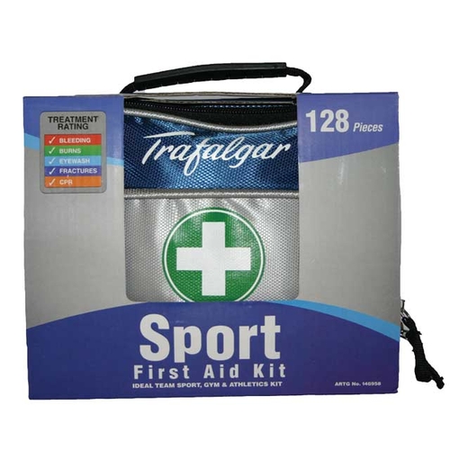 Trafalgar Sports First Aid Kit 128pce