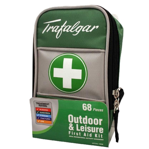 Trafalgar Outdoor & Leisure First Aid Kit 68pce