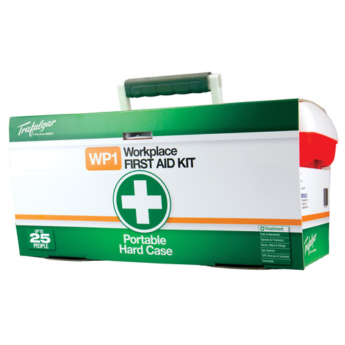 Trafalgar WP1 Workplace First Aid Kit Hard Case