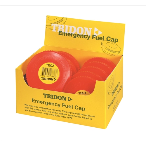 Tridon Plastic Emergency Fuel Cap 10pk