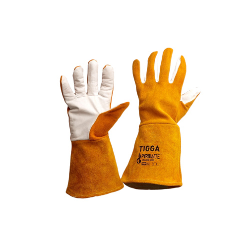 Pro Choice TIGGA Pyromate TIG Welding Gloves Premium Deerskin Large 34cm