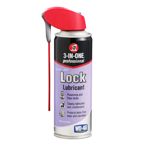 3 in 1 Lock Lubricant 150g Straw WD40