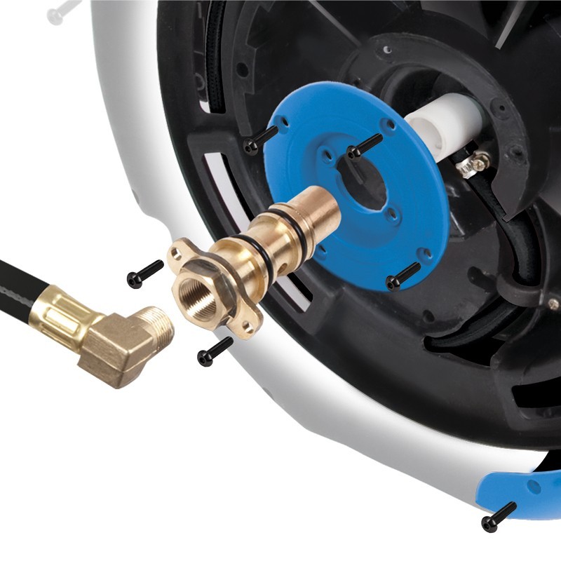 Jamec Pem Air Hose Reel Reinforced Extreme Jflex 20m Heavy Duty