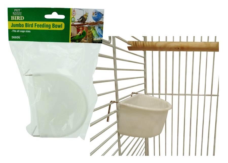 Jumbo Bird Feeding Bowl Pet Basic