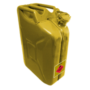 Pro Quip AFAC Metal 20 Litre Yellow Diesel Jerry Can