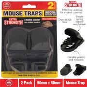 2pk Plastic Mouse Trap